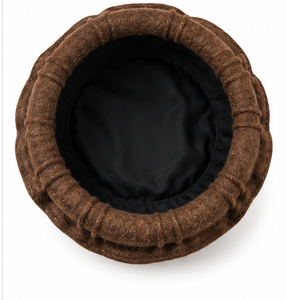 Wholesale Man Afghan Caps Traditional Wool Pakol Chitrali Handmade Winter Hat for Men Soft Warm Tribal Headwear Man Afghan Caps - Product Image 3
