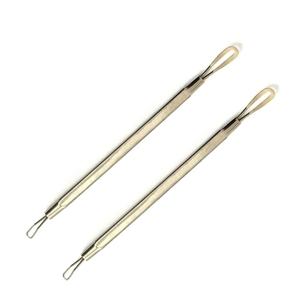 ที่ดึงสิวหัวดำแบบด้ามจับกันลื่น สแตนเลสสตีล ปลายสองด้าน - Product Image 6