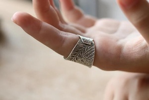 Artisan Adjustable 925 Sterling Silver Boho <b>Ring</b> Ethnic Handmade <b>Statement</b> Jewelry - Product Image 4