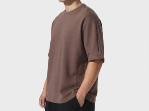 Camiseta extragrande para hombre, orgánica, 100% algodón, camisetas de manga corta para hombre, camiseta de verano para hombre, camisetas al por mayor, camiseta informal. - Product Image 4