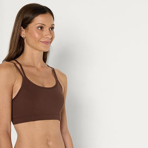 Sujetador Deportivo Sin Costuras para Mujer, de Alto Impacto, con Relleno Extraíble, Espalda Cruzada, Transpirable, de Nailon y Spandex, para Yoga, Gimnasio, Fitness y Entrenamiento - Product Image 3