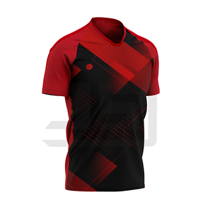 Camiseta de Fútbol Transpirable, Uniforme Deportivo Ligero Estampado, Nombre del Equipo Personalizado en la Parte Delantera para Torneos Escolares y Clubes - Product Image 6
