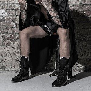 เสื้อคลุมชกมวยหลากสีที่ดูน่าสนใจสไตล์ไม่ซ้ำใคร - Product Image 5