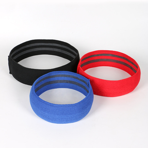 Custom Printed Logo Fabric Booty Bands Resistance Hip Circle Bands for Fitness Gym Workout - Product Image 5