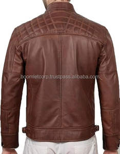 แจ็คเก็ตหนังแท้สำหรับขี่มอเตอร์ไซค์ คุณภาพสูง สำหรับทุกเพศ ทนทานต่อน้ำและลม แห้งเร็ว ระบายอากาศดี บริการสกรีนโลโก้ตามสั่ง - Product Image 2