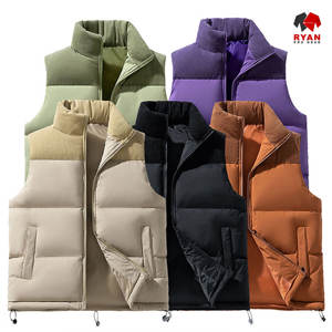 Gilet matelassé respirant et imperméable personnalisé Ryan Pro Gear pour hommes, écologique avec logo personnalisé, conception ODM - Product Image 1