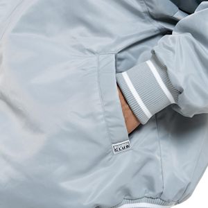 Chaquetas Varsity de Satén Estilo Bomber, Transpirables, de Invierno, con Mangas de Cuero, Personalizadas, para Hombre, en Oferta - Product Image 4