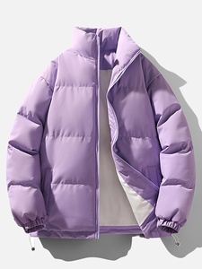 Chaqueta Acolchada Cálida con Cuello Alto para Actividades Casuales al Aire Libre y Comodidad Diaria - Product Image 3