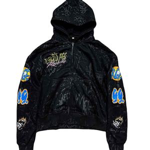 Sweat à capuche décontracté pour homme, personnalisé, hiver, uni, 100% polyester, polaire, léger, respirant, séchage rapide, pull à capuche - Product Image 3