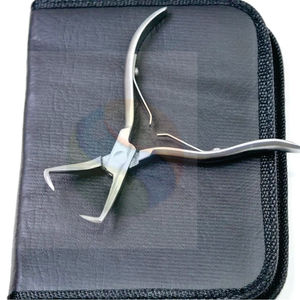 "Premium Hair Extension & Beading <b>Tool</b> Kit – Durable Composite Pliers with <b>Leather</b> <b>Pouch</b> for Home & Salon Use" - Product Image 2