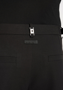 Pantalones Cortos Bermuda Plisados de Color Sólido para Hombre, Cintura Media, Cierre con Cordón, Tejido de Punto, Secado Rápido, 100% Algodón, Casuales, Deportivos, para Gimnasio - Product Image 6