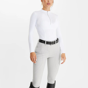 Chemise d'équitation pour femme, nouveau style, design tendance, tissu polyester durable, vêtements d'équitation - Product Image 6