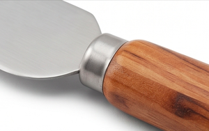 Antique Design Stainless Steel <b>Cheese</b> Slicer Cutter Brown Wooden Handle Flatware Eco-Friendly Elegant DIning Use And Wedding Use - Product Image 2
