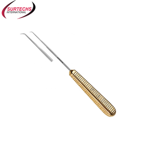 SURTECHS Angled RZ Mini Chondro Picks Instrumentos quirúrgicos de artroscopia de articulaciones pequeñas de acero inoxidable - Product Image 1