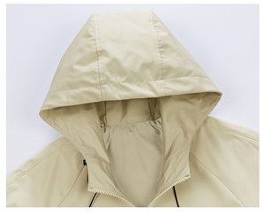 เสื้อแจ็คเก็ตกันลมแบบเรียบง่าย DUOLLB ผ้าไนลอนสำหรับผู้ชาย เสื้อผ้าฤดูใบไม้ร่วง แบรนด์ดัง สไตล์วินเทจ เสื้อคลุมกันน้ำ กันลมสำหรับผู้ชาย - Product Image 6