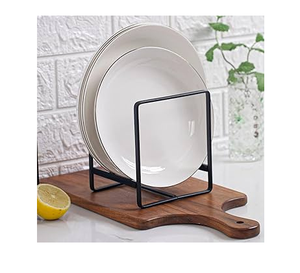 Support de Présentation Simple en Métal pour Assiettes – Idéal pour la Décoration de la Cuisine et la Maison - Product Image 2