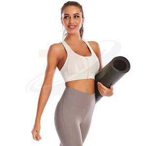 Sujetador Deportivo de Alta Sujeción con Tela Resistente, Conjunto de Yoga Sin Costuras de Gran Venta, Sujetador Deportivo Ligero de Compresión para Gimnasio - Product Image 5