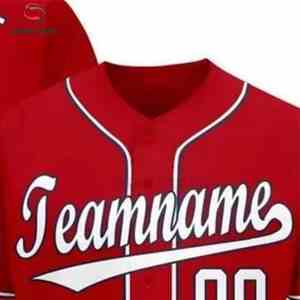 Nouveau maillot de baseball tendance à séchage rapide, broderie personnalisée, sublimation, maillot de baseball pour hommes, softball - Product Image 2