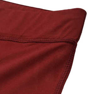 Leggings de compression pleine longueur pour hommes, couleur unie, en Spandex et Nylon, taille élastique - Product Image 4