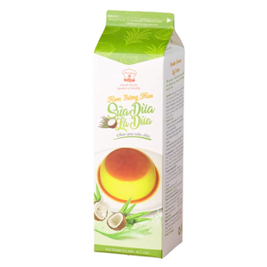 Crema No Láctea al por Mayor para Fabricación OEM/ODM HALAL, Crema de Huevo de Coco Pandan, Crema de Huevo sin Cocinar 1KG, Proveedor de Exportación para Panaderías - Product Image 1