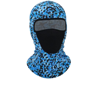 Masque cagoule intégral respirant avec cache-bouche en maille, cache-cou imperméable en Spandex pour le cyclisme en extérieur, protection intégrale du visage - Product Image 6