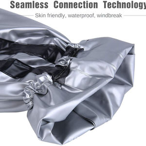 Combinaison de sudation pour la perte de poids, combinaison de sauna pour l'entraînement de boxe, de lutte et de course à pied, combinaison de sauna intégrale OEM pour la chaleur - Product Image 5