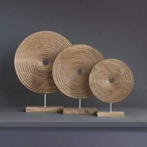 Centre de table décoratif en bois luxueux, best-seller, pour table de restaurant haut de gamme et création d'ambiance élégante - Product Image 6