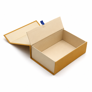 Eco-Friendly Recycled Materials Custom Logo UV Folding Rigid Box Magnet Luxury Hair Clothing Shoes <b>Socks</b> Packaging Foil Hot - Product Image 3
