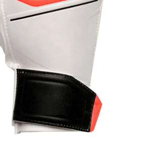 2026 Latest Fashion Racing Gear Premium Leather Adjustable Wrist <b>Strap</b> Hook Loop Closure Professional Match Goalkeeper Gloves - Product Image 3