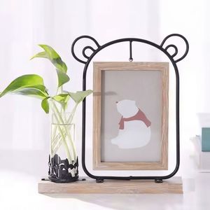 Minimalist Metal Glass <b>Picture</b> <b>Frame</b> Elegant Photo Display Modern Home Decoration - Product Image 5