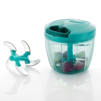 Gadget de cuisine personnalisé en plastique de haute qualité MIni coupe-légumes à traction manuelle coupe-légumes hachoir rapide