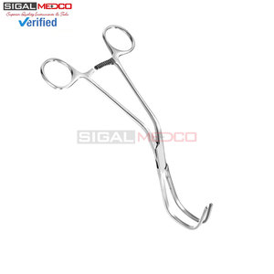 Pinzas Quirúrgicas Vascularizadoras Toracocardiovasculares, Pinzas Atraumáticas Curvas Manuales para Cirugía Cardíaca y Vascular - Product Image 3