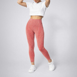 Custom OEM Women's <b>2</b>-<b>Piece</b> Workout Leggings & Crop Top <b>Set</b> High Waist Quick Dry Eco-Friendly Polyester/Nylon Sports Wear Summer - Product Image 5