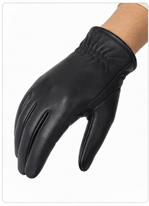 New Fashion Leather Fashion <b>Gloves</b> for Women Winter Warm <b>Wool</b> Lined Touchscreen Texting <b>Gloves</b> Soft Fleece Cuff Wholesale - Product Image 3