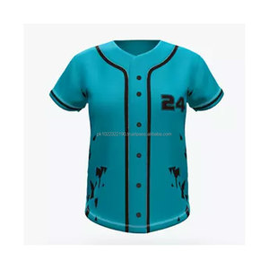 Wholesale Custom Made Professional <b>Men's</b> Softball Jerseys Sets High Quality 100% Polyester Anti-Bacterial Breathable Plus Size - Product Image 1