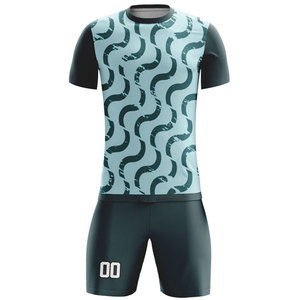 Maillots de football personnalisés par sublimation, uniformes d'équipe de football, kits sportifs en gros - Product Image 1