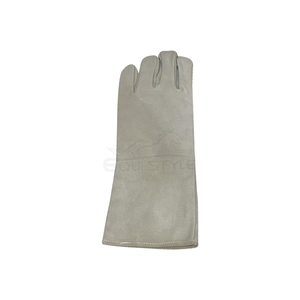 Gants de soudage robustes en cuir résistant à la chaleur, longueur opéra, pour la protection des mains des soudeurs, vente en gros, sur mesure - Product Image 2