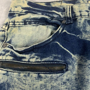 Pantalones Cortos de Mezclilla Cargo para Hombre con Lavado Ácido, los Más Vendidos, Baratos, de Tela Lisa, al por Mayor - Product Image 5