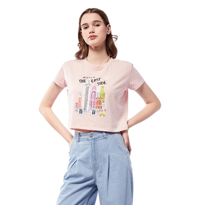 Nouvelle Collection 2025 – T-shirts Courts Femme à Séchage Rapide, Col Rond Décontracté, Manches Courtes, Couleur Unie, Respirants - Product Image 1