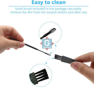 Juego de Herramientas de Limpieza de Cera para Oídos de Alta Calidad, Kit de Higiene de Acero Inoxidable para el Cuidado de la Belleza - Product Image 2