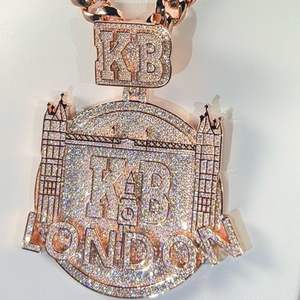 Colgante de Letra Personalizado con Moissanita VVS, Plata 925, Estilo Hip Hop, Certificado, Pasa Prueba de Diamante, Joyería - Product Image 1