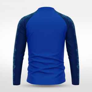 Chaqueta Deportiva Casual para Hombre, Ligera, de Nailon/Poliéster, con Cierre de 1/4, Sublimación y Diseño Personalizado - Product Image 4