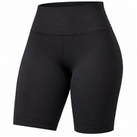Shorts de sport taille haute pour femme, effet ventre plat, compression, pour la gym, le yoga et le fitness