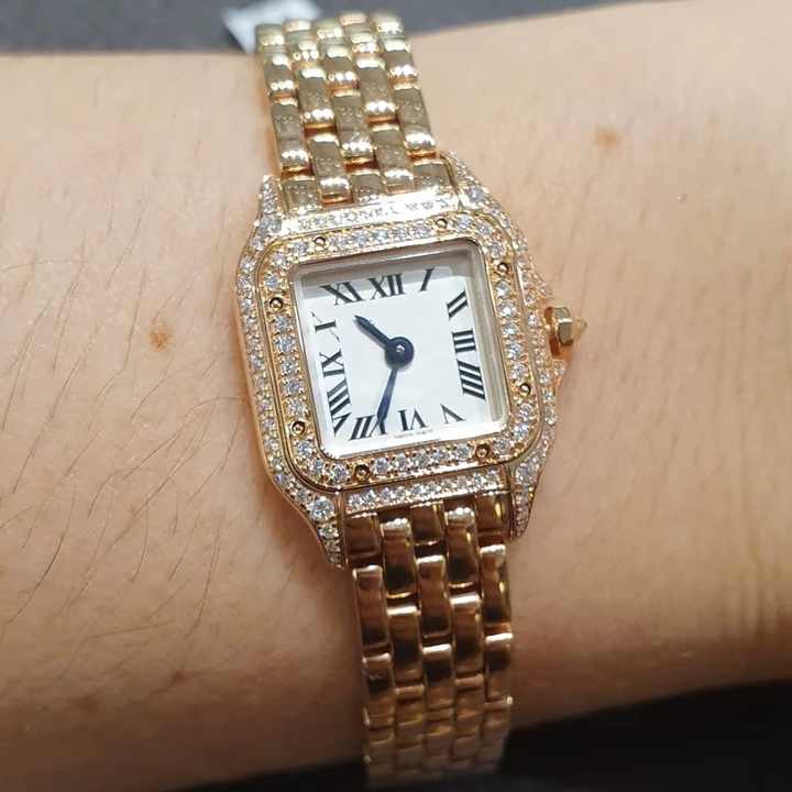 Wholesale Rose Gold and Yellow Gold Stainless Steel Diamond Men Quartz Watches From Indian Manufacturer