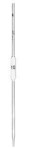 Pipette volumétrique en verre borosilicate de haute précision 8 ml, marquage unique, verrerie de laboratoire pour une mesure précise des liquides - Product Image 6