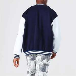 Chaqueta Varsity de Invierno de Alta Calidad con Bordado Personalizado, Corte Ajustado, Etiquetas Privadas, Logotipo y Cierre de Botones Cubiertos - Product Image 2