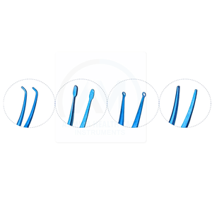 ชุดคีมจับเลนส์จักษุแพทย์ AL MIDA HEALTH CARE INSTRUMENTS รุ่น AMHC-R-398 ทำจากไทเทเนียม ใช้สำหรับผ่าตัดตา ใช้งานซ้ำได้ - Product Image 1