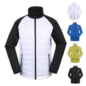 SELF INDUSTRIES High Street Washed Men's Stand Collar Safari Jacket Vintage Casual Fashion Breathable Wool/Polyester <b>Winter</b> - Product Image 1