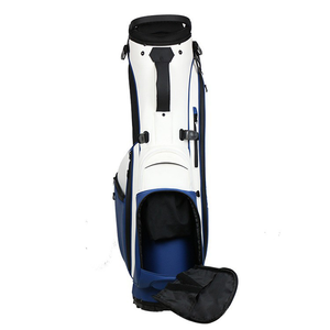 Bolsa de Golf Ultraligera Impermeable de Cuero PU, Bolsa de Transporte de Golf de Lujo con 7 Compartimentos, Bolsa de Almacenamiento de Palos de Golf Resistente, Logotipo Personalizado - Product Image 3