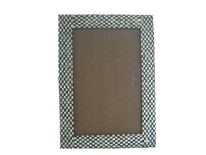 Incrustation de nacre de haute qualité et miroir en mosaïque de bois disponible dans toutes les tailles et styles décoration murale cadre de miroir décor - Product Image 2